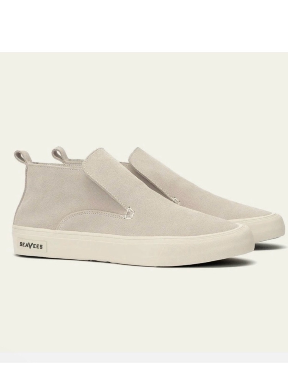 SeaVees Huntington Middle Suede Oyster Women’s Shoes Size 8 NEW